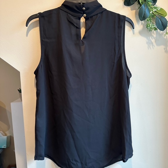 NWT DKNY Black Blouse, size M - Picture 7 of 12